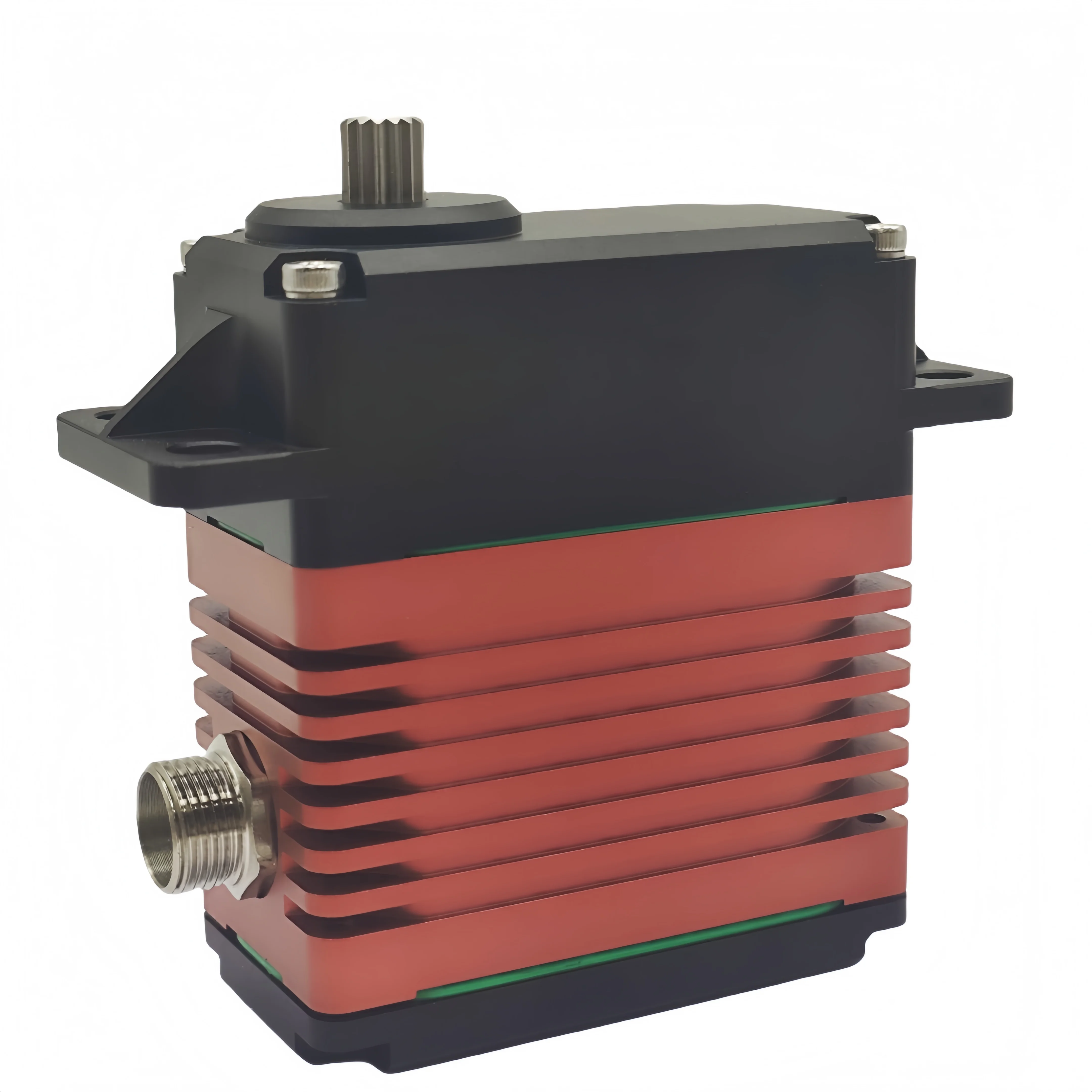 

125kg High-Torque Waterproof Servo MJB-1005WP | 12V/16V | PWM/CAN/RS485 Multi-Communication | OEM Customization Available