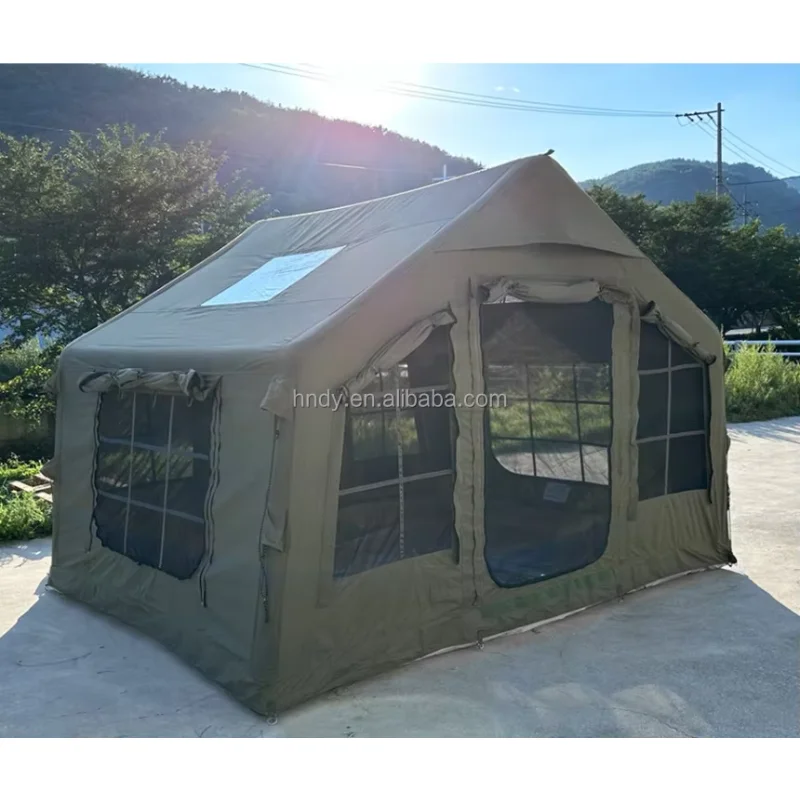 

8.0 Outdoor Camping Cabin Inflatable Tent Easy Set Up Without Tent Pole For Fishing Backpacking