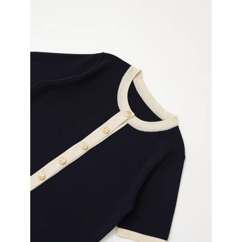 Malhas japonês vintage manga curta fino ajuste botão decoração diário casual trabalho cardigan malhas