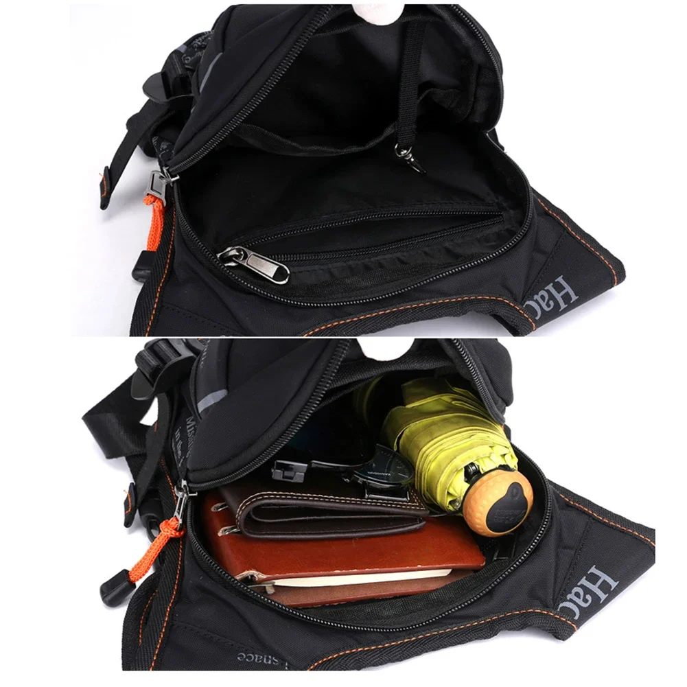 Motorcycle Drop Leg Waist Bags Motorcycle Side Bag Waterproof Leg Side Bag Belt Hip Bum Luggage Ride Pack Purse Fanny Pack Bag