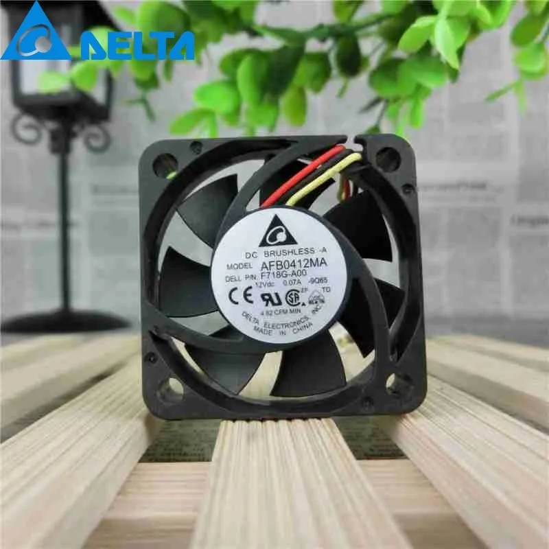 

1pcs AFB0412MA 40mm 4010 40*40*10mm 12V 0.10A dual ball mute cooling fan for delta