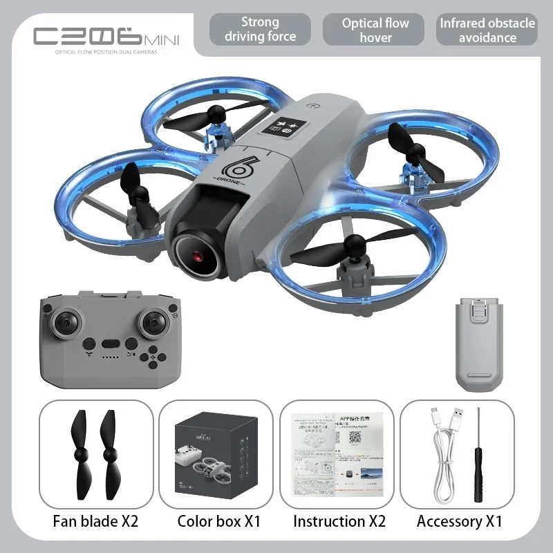 CZ06 ミニ Rc 飛行機リモートコントロール航空機 4K Wifi Fpv 障害物回避プロの航空写真デュアルカメラドローンギフト