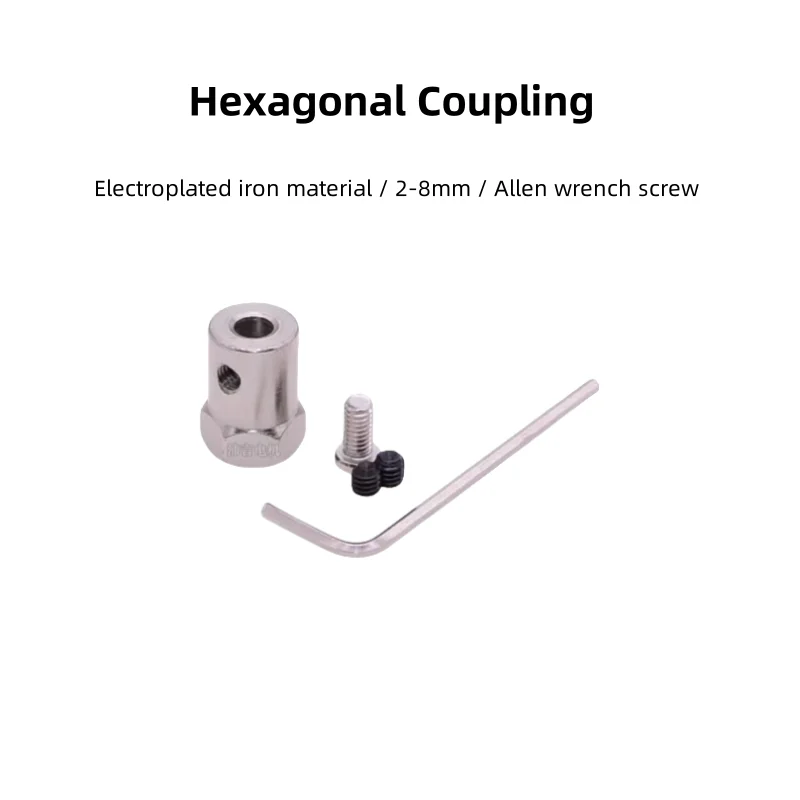 Hexagonal Coupling Intelligent Vehicle, Hexagonal Tire Connector, DC Reducer Motor, Connecting Rod
