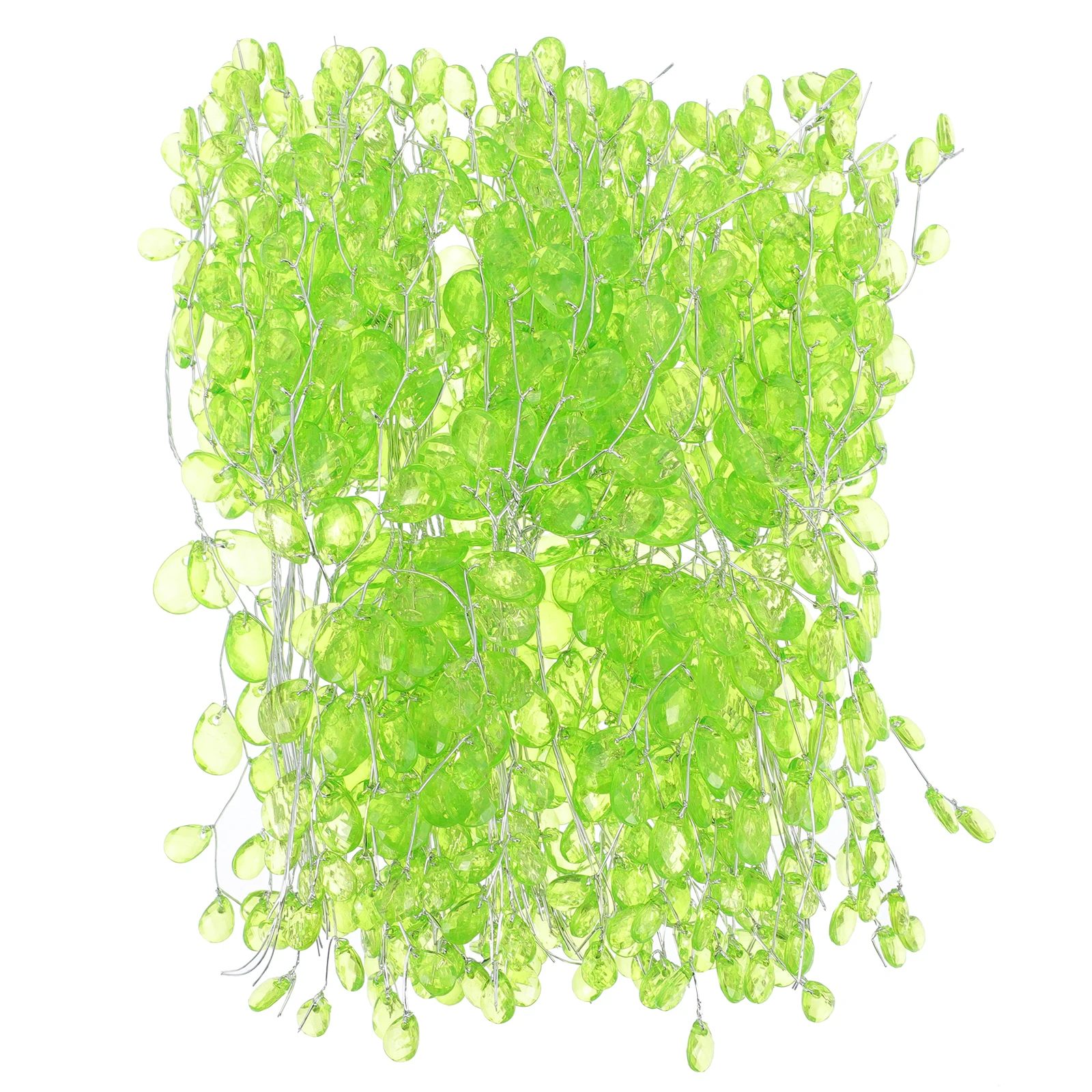 

50 Pcs Artificial Flower DIY Acrylic Bead Branch Bendable Stem Formable Wire Craft DecorationDIY Acrylic Flower Branch