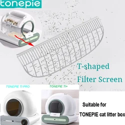 Cat Litter Box Automatic Toilet Removable Filter Screen Filter T-shaped Mesh Effective Sand For TONEPIE TI PRO TI+ Accessories