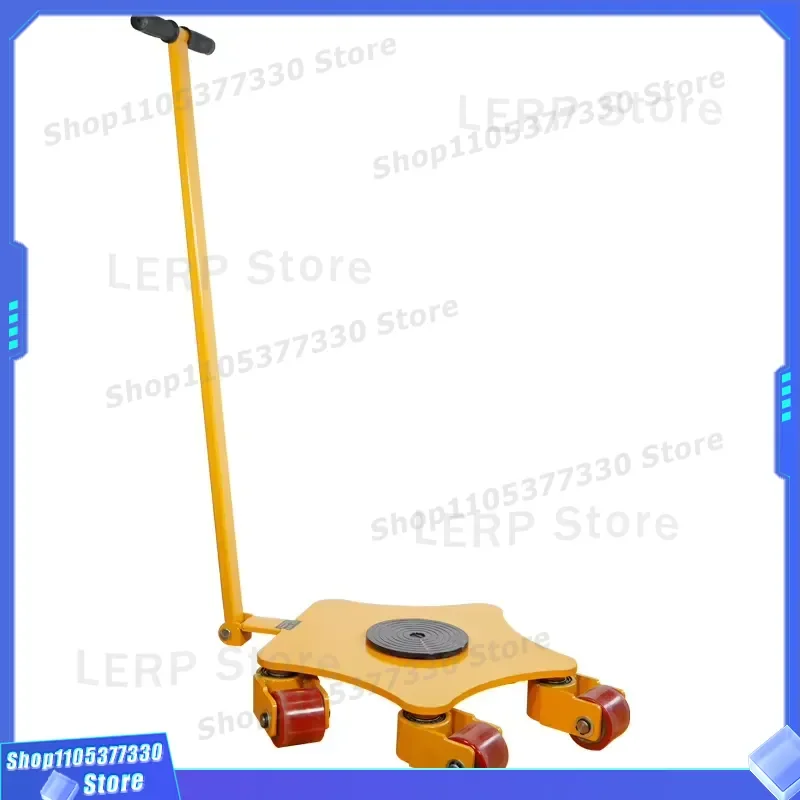 6 Ton Tank Trolley Mobile Equipment Roller Skates Heavy Duty Cargo Loading Machine for Industrial Transport and Warehouse