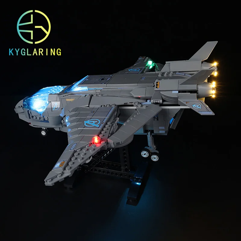 Kyglaring-Kit d'éclairage LED, blocs de construction non inclus, modèle 76248 soie et nuits