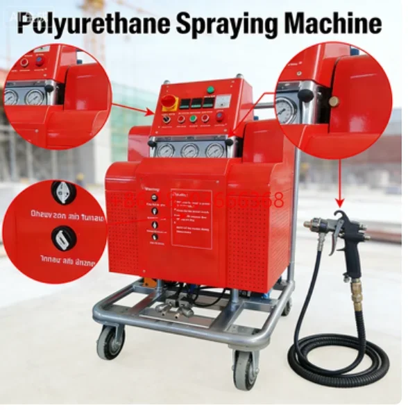 YG Customized Closed Cell Polyurethane Spray Foam Insulation Foaming Rigs Equipment Machine