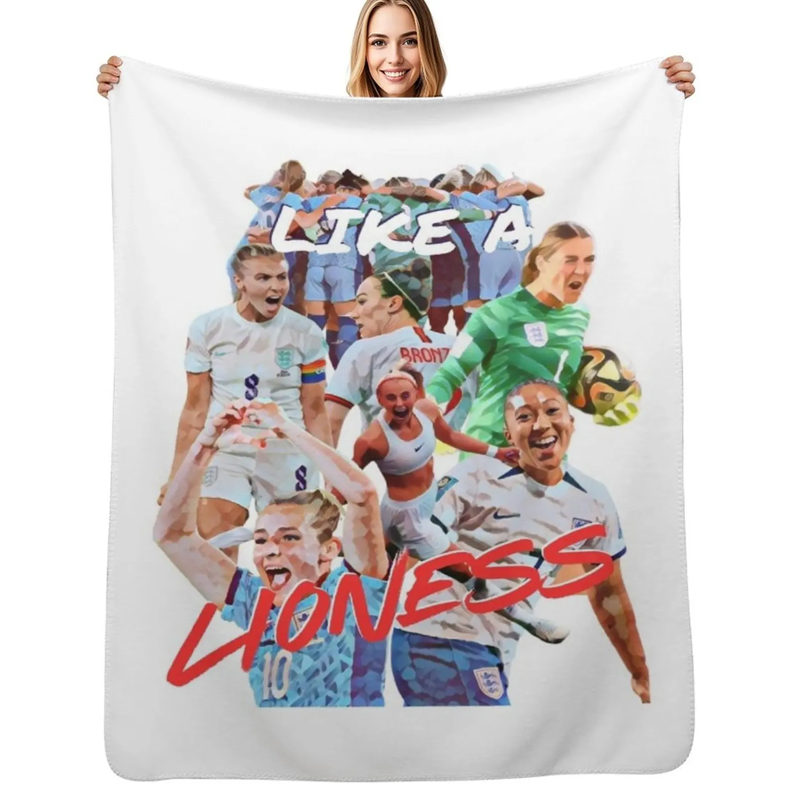 

Like a Lioness Throw Blanket Sofa Quilt Polar sofa bed Comforter Blankets