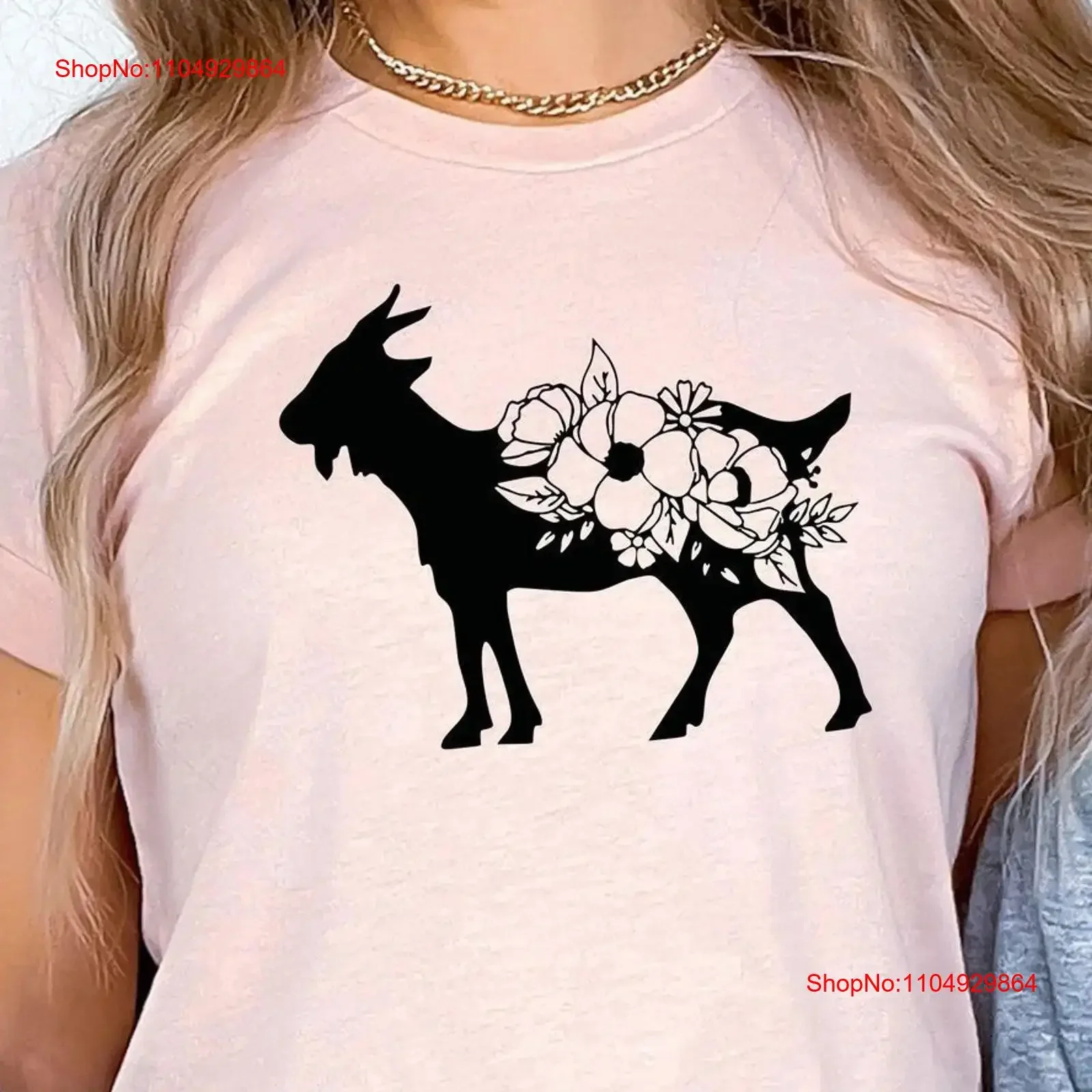 

Farm Girl T Shirt Goat Animal Farmer Lover Natural Life Cute Goats Village vintage Washed Comfortable Stretched fashion Unisex