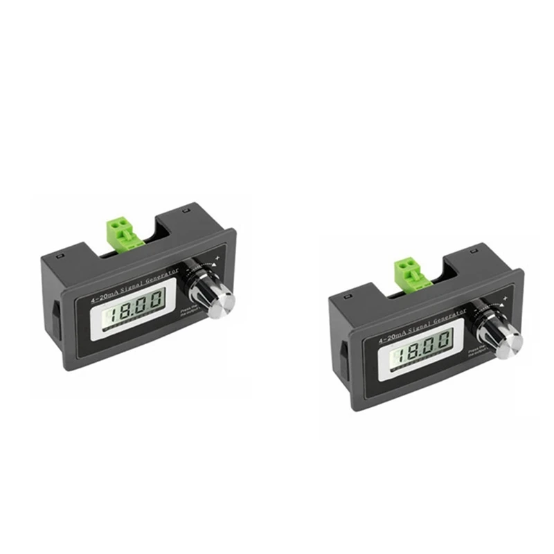 

Hot TTKK 2X 0.01 Precision Two-Wire 4-20MA Current Loop Signal Generator PLC Instrument