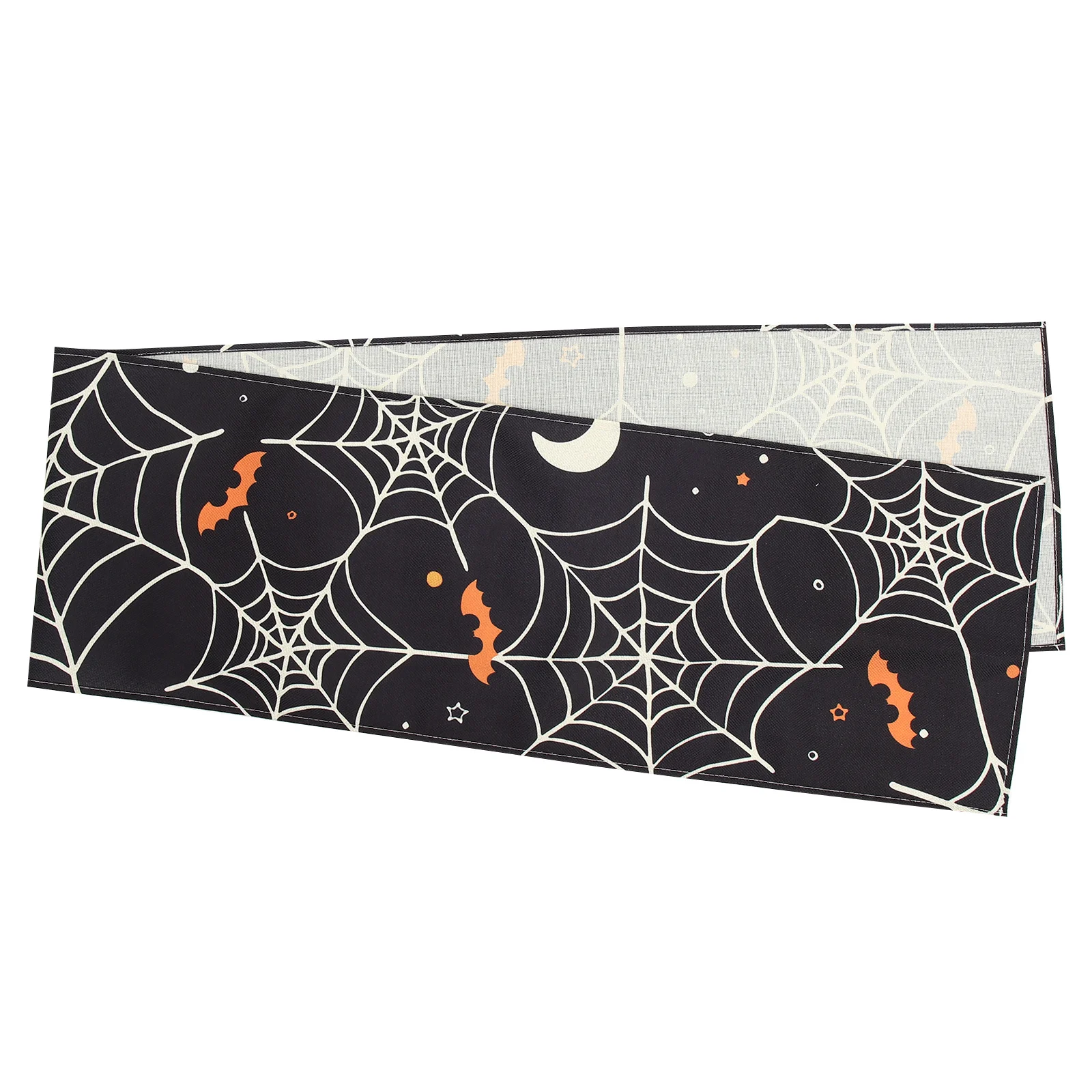 

Spider Web Table Runner Long Home Tablecloth Premium Flax Halloween Decorative Table Cover Festival Party Home Tablecloth