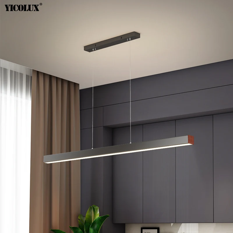 

Modern LED Pendant Light Table Bar Lamp Dining Room Lamp Nordic Restaurant Lights Kitchen Chandelier Office Home Led Strip Lamps