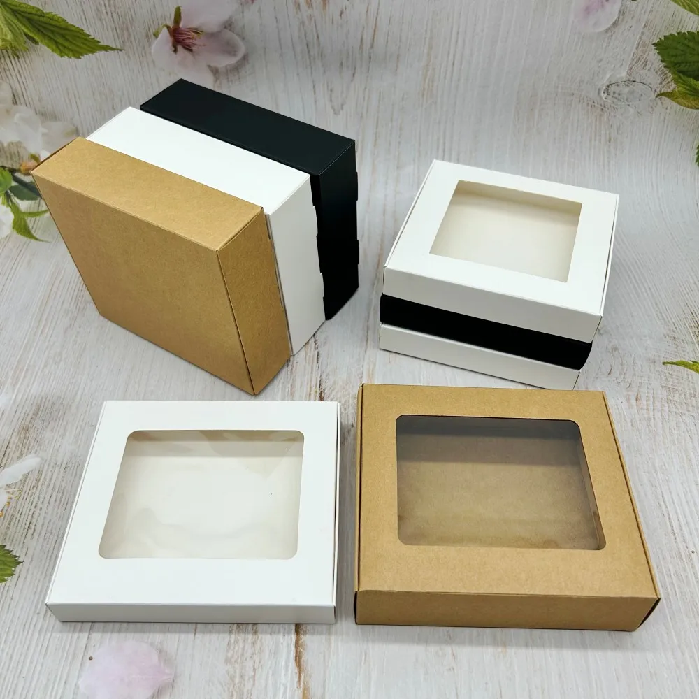 20 قطعة/الوحدة الطائرات هدية التعبئة والتغليف 12.5x11x3.5 سنتيمتر كرافت صندوق ورقي للمجوهرات \ الزفاف \ الحلوى \ الحرف \ الصابون اليدوية التعبئة Boxesxx #6