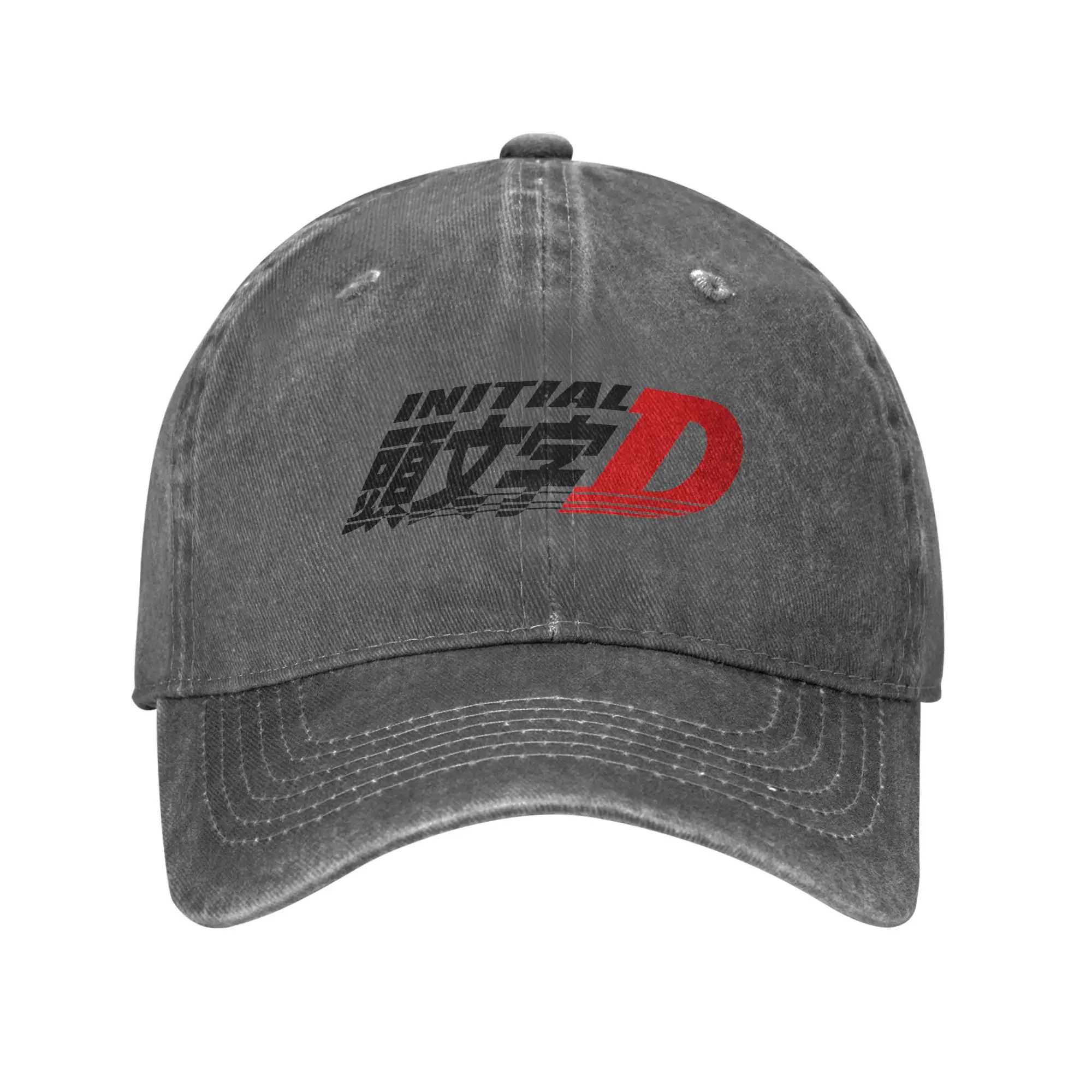 Custom Classic Unisex Anime Initial D Cowboy Hat Adult  Adjustable Dad Hat Women Men Sun Protection