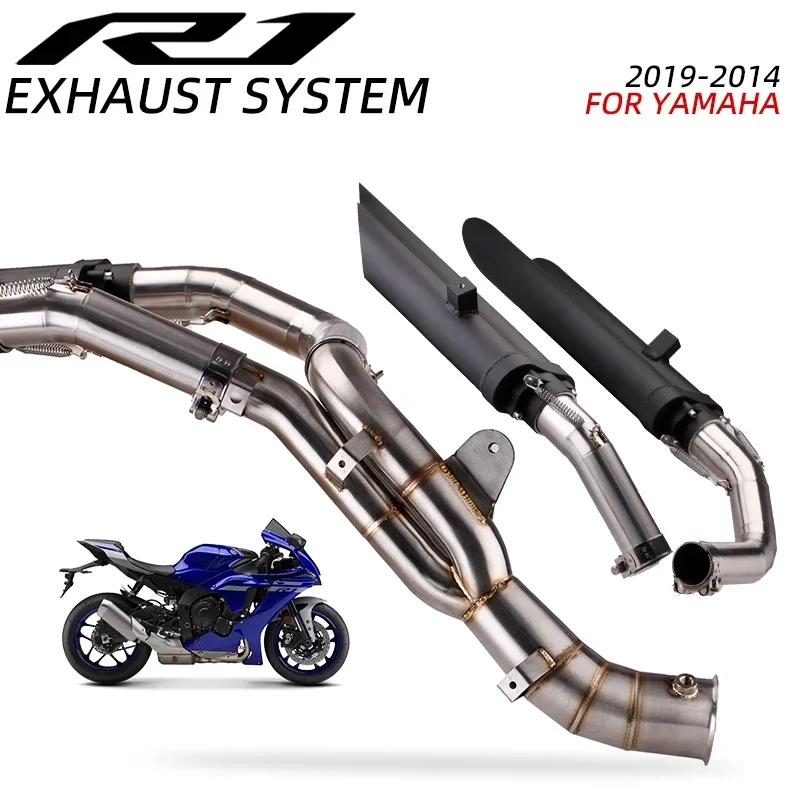 

S T подходит для полностью выхлопной трубы Yamaha R1, модифицированной выхлопной трубы TOCE4