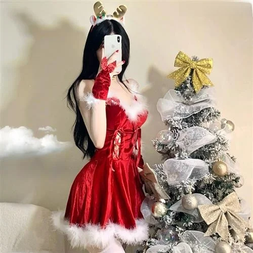 مثير loween الاسمية زي أرنب خادمة مجموعة تأثيري orm فام أرنب مثير السنة الجديدة Cisas الملابس النسائية Faion