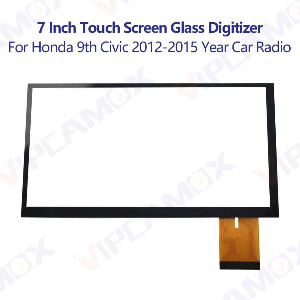 

7"Touch Screen Digitizer Glass Panel For 2012-2015 9th Honda Civic Radio Multimedia Navigation Parts