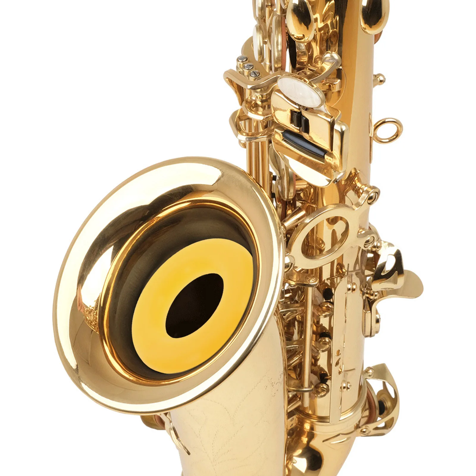 

Noise Reduction Circle Sax Instruments Accessories Mute Ring for Saxophone Silica Gel Alto Dampener Remove