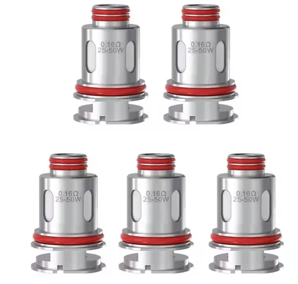 (5pcs）RPM2 Coil Mesh 0.16ohm 0.3ohm DC 0.6 Coils Head for RPM2 SCAR-P5 IPX 80 G-Priv Pro Kit Nord X Nord 4 Cartridge