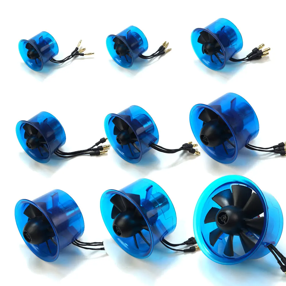 AEORC特許取得済み製品 EDFダクトファン（ブラシレスモーター搭載）ジェット機用 8ブレード 35mm/45mm