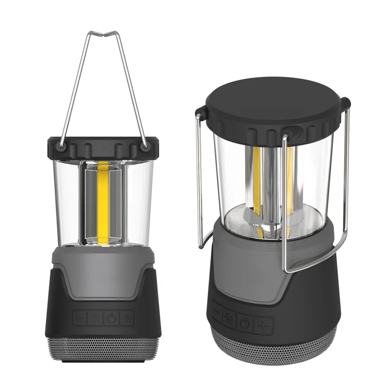 

Multifunctional Outdoor LED Lighting Camping Tent Light Portable Bluetooth Audio Wireless Power Bank