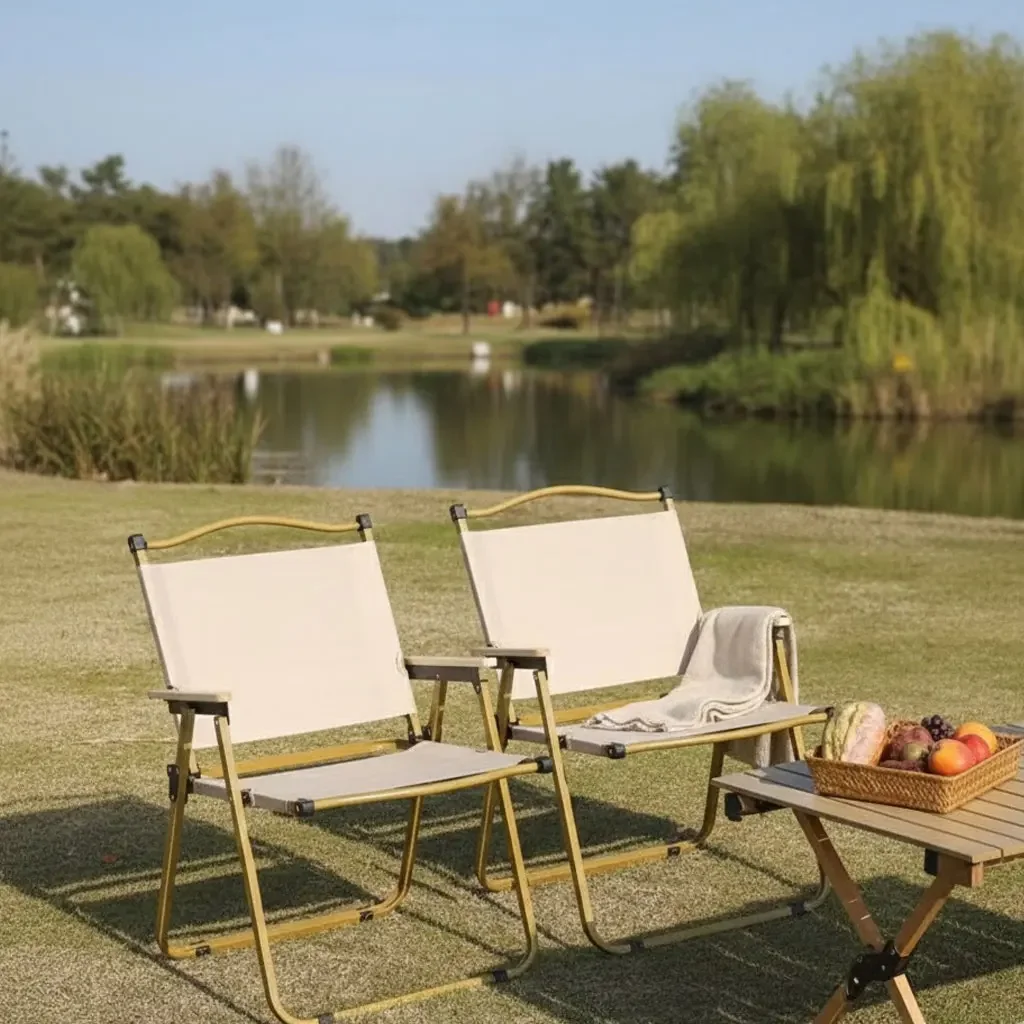 

Ultralight Aluminum Folding Camping Chair (Kermit Style) | Portable & Durable Outdoor Leisure Chair for Hiking, Picnic & Fishing