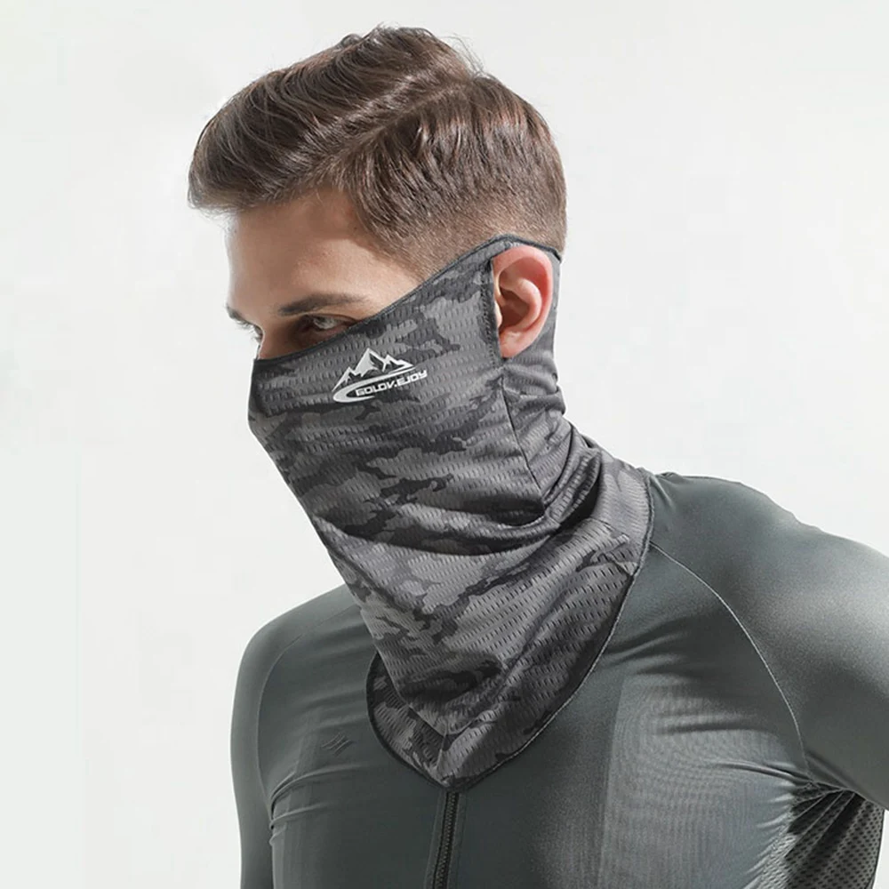 Uv-Bescherming Fietsmasker Heren Dames Outdoor Sport Winddichte Sjaal Anti-Zweet Fietsen Fiets Mtb Ademend Hoofd Wrap Masker