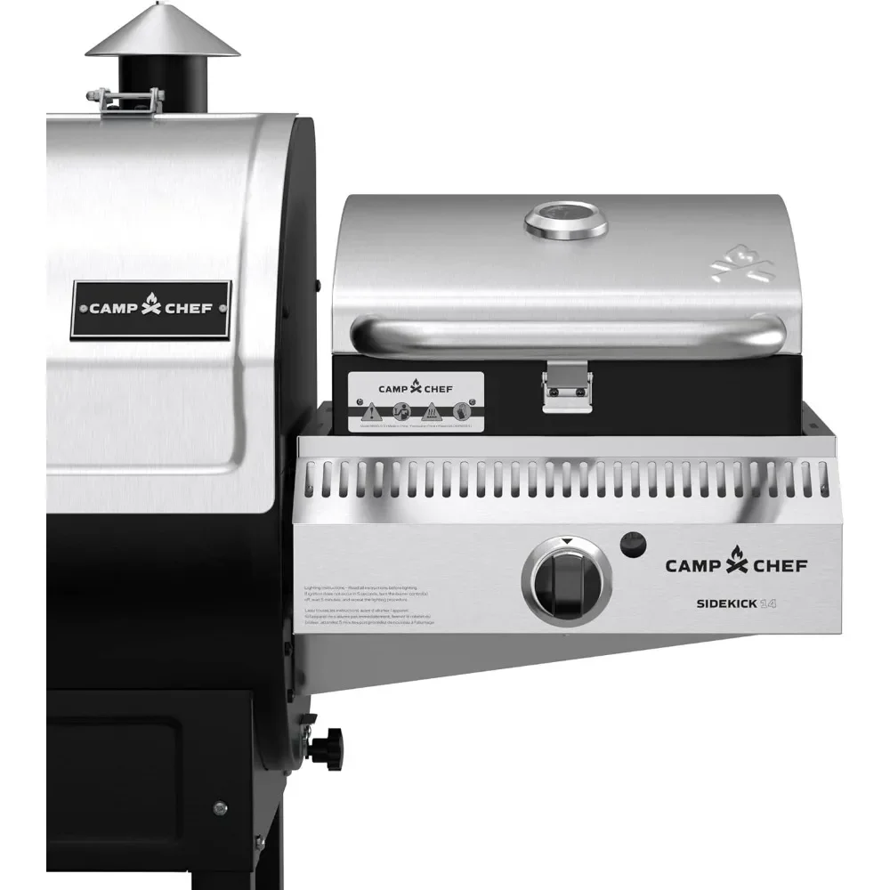 

Sidekick Sear - Includes BBQ Box for Pellet Grill - Accessory for Outdoor Cooking - Sear & Grill with Ease