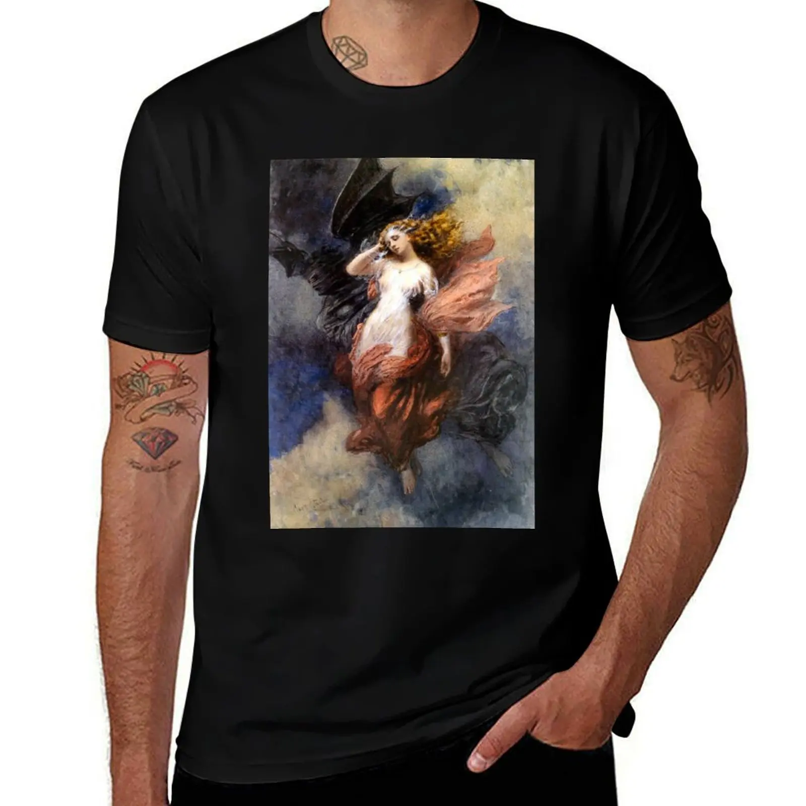 Death and the Maiden - George Clark Stanton T-Shirt Dry Fit Athletic Short Sleeve Shirt T-Shirt