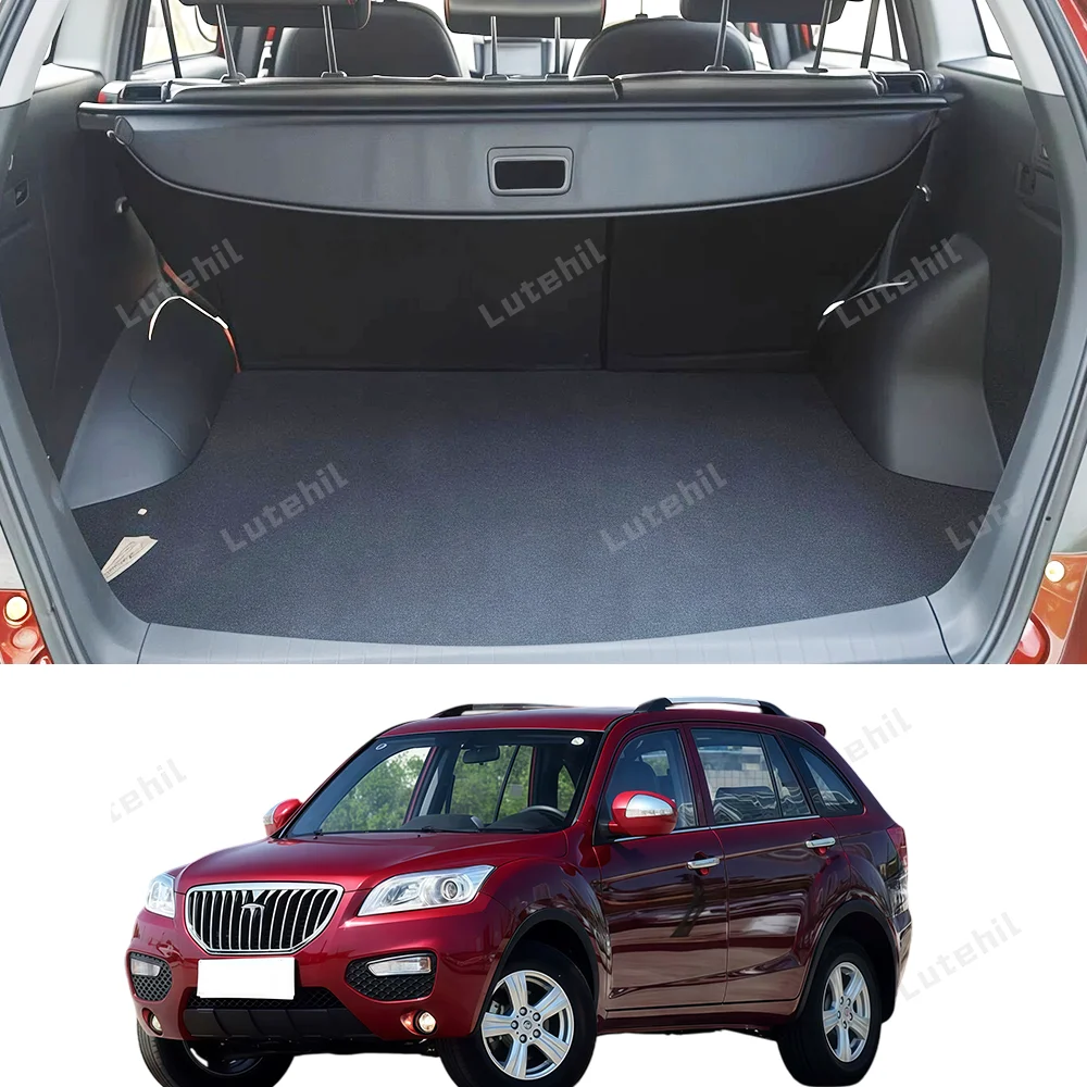 Car Floor Mats For Lifan X60 2011-2018 17 16 15 Trunk mat Cargo Liner Protection Carpet Custom Floor Liners Accessories