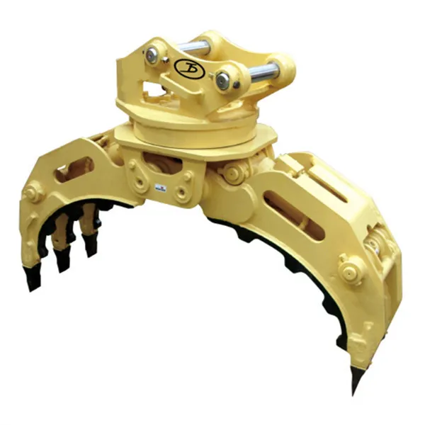 

Custom Wholesale Grab Excavator Accessories Rotary Grab Excavator Wood Grab