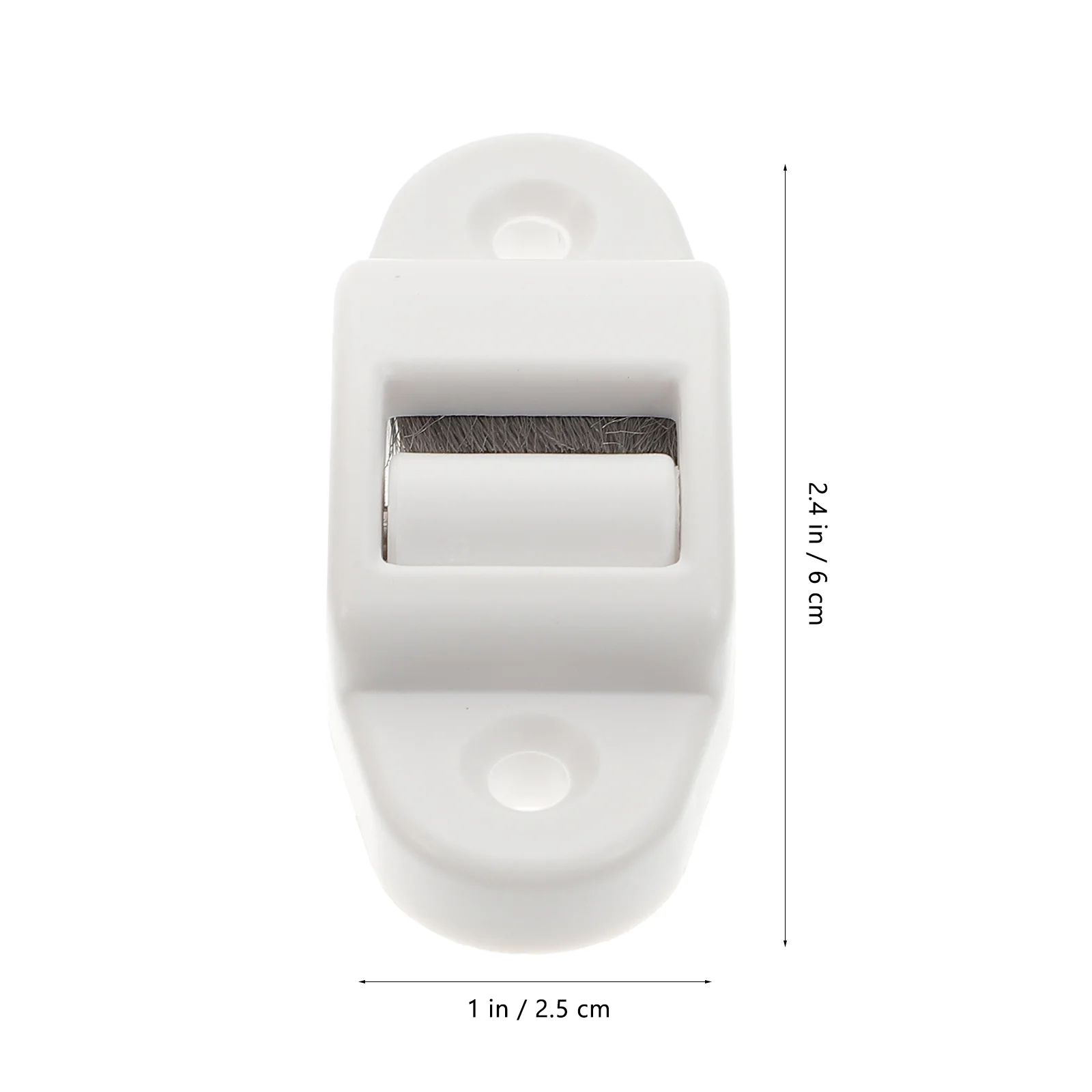 6Pcs Belt Guide Roller Shutter High Grade Plastic Replacement Easy To Install Webbing Cleaner Dust Removal Brush For