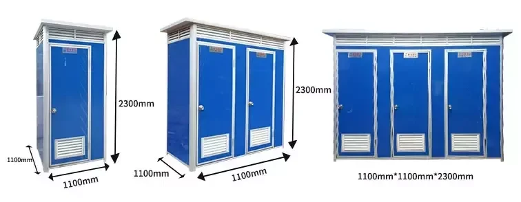 Modern Prefabricated Modular Portable Toilet Kit House Prefabricated Toilet Public Toilet Pod Bathroom Cabin
