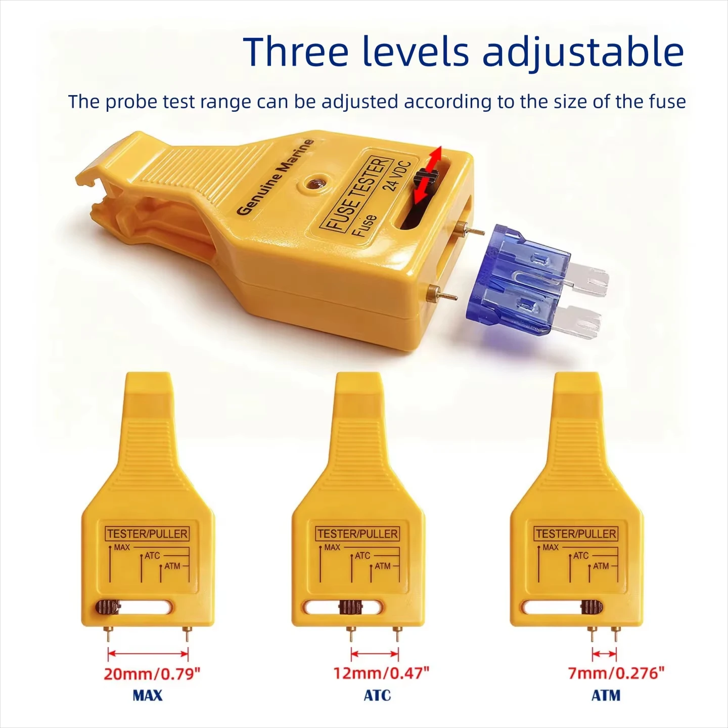 Car Fuse Tester Poller Multi-Functional Removal Tool Fuse Tester Blade Type Circuit Puller LED light Car Accessories