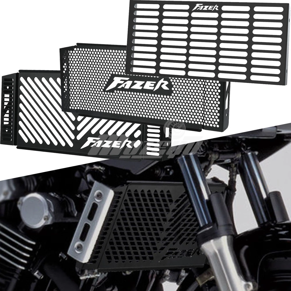 Motorcycle Aluminum Radiator Guard Grille Covers FOR YAMAHA FZS600 FAZER / S FZS 600 Fazer S 1998 1999 2000 2001 2002 2003 2004
