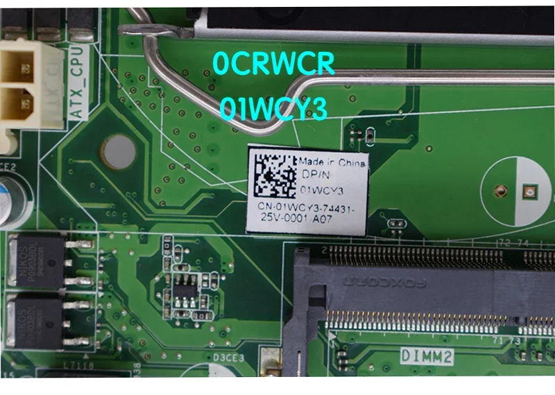 Suitable For Dell OptiPlex 9010 AIO Desktop Motherboard IPIMB-LK 0CRWCR 01WCY3 LGA 1155 DDR3 Mainboard 100%tested fully work