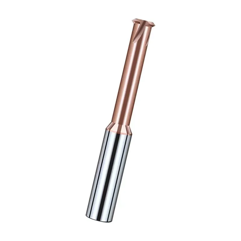 HRC60  SingleTooth Cutter Carbide end mill Alloy Coating Tungsten Steel Cutting Tool  Milling Cutter  CNC maching End mill