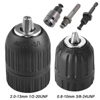 Mandrin de perceuse sans clé 10mm/13mm, tige hexagonale 1/2 ...