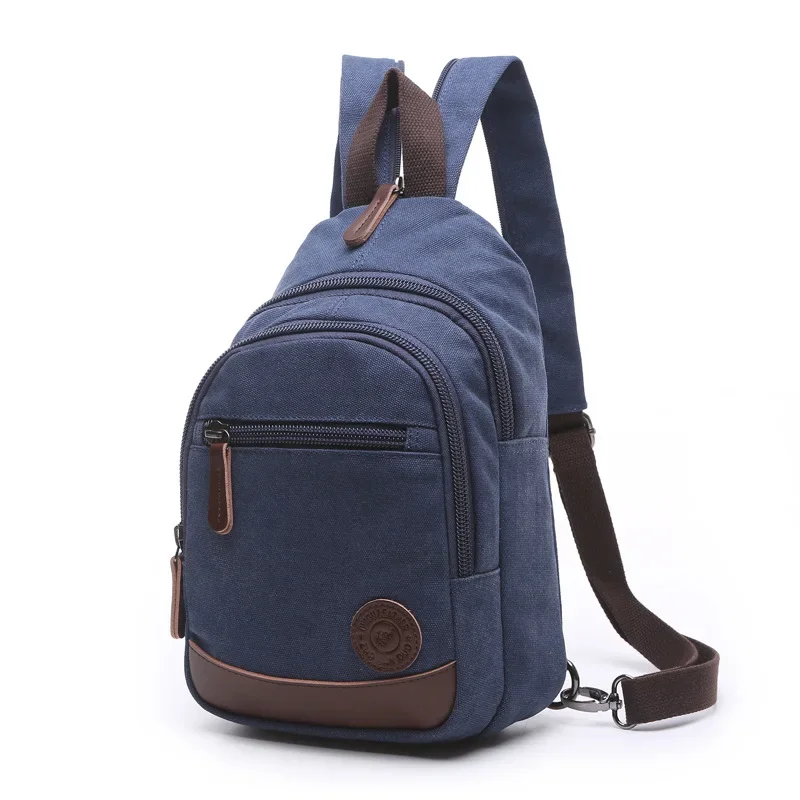 Street fashion trend Men's retro rucksack Schoolbag Camping mountain trip Large capacity laptop backpack