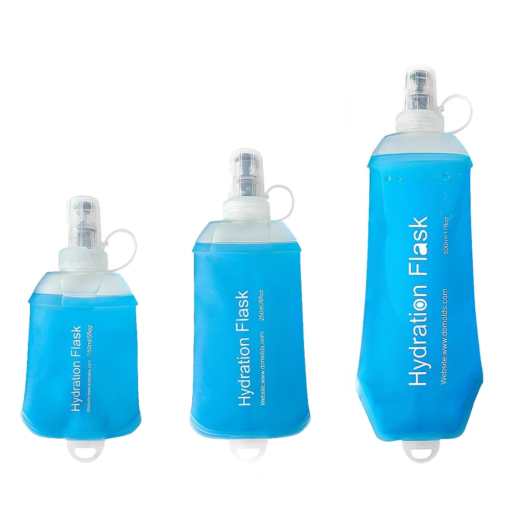 

Мягкая колба из ТПУ, складная колба для гидратации для бега, мягкая складная бутылка для воды для гидратации, велосипедного марафона, бега Hikin