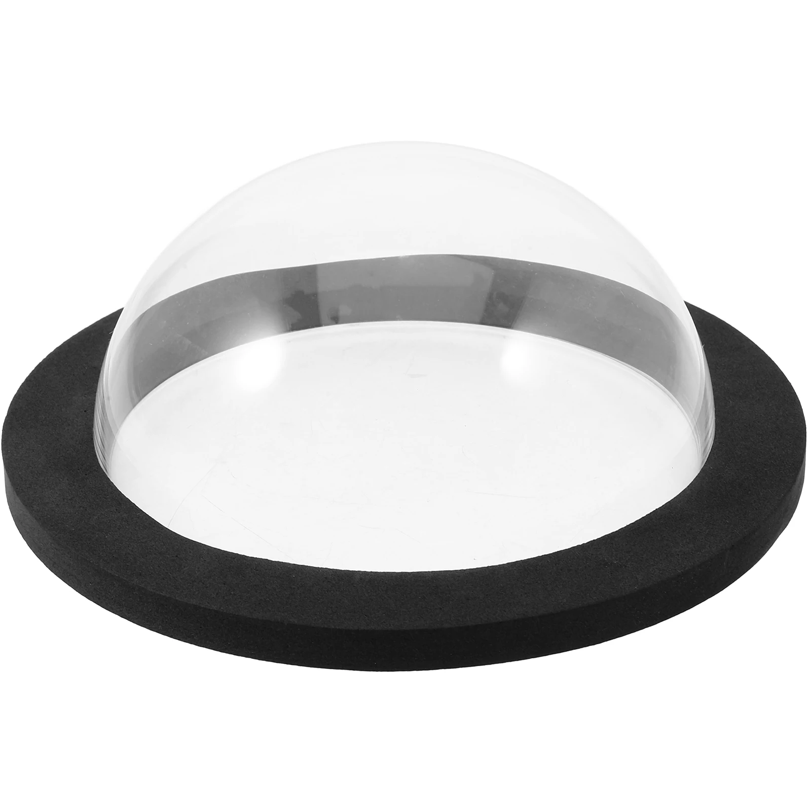 

Pond Floating Fish Dome Aquarium Top Black Outdoor Supplies Plastic Foam Pond Accessory Plant Ring Display