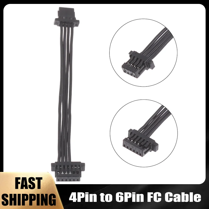 Walksnail VTX Connecting FC Cable (4Pin To 6Pin) For Moonlight Kit / Avatar HD VTX V2 / GT VTX