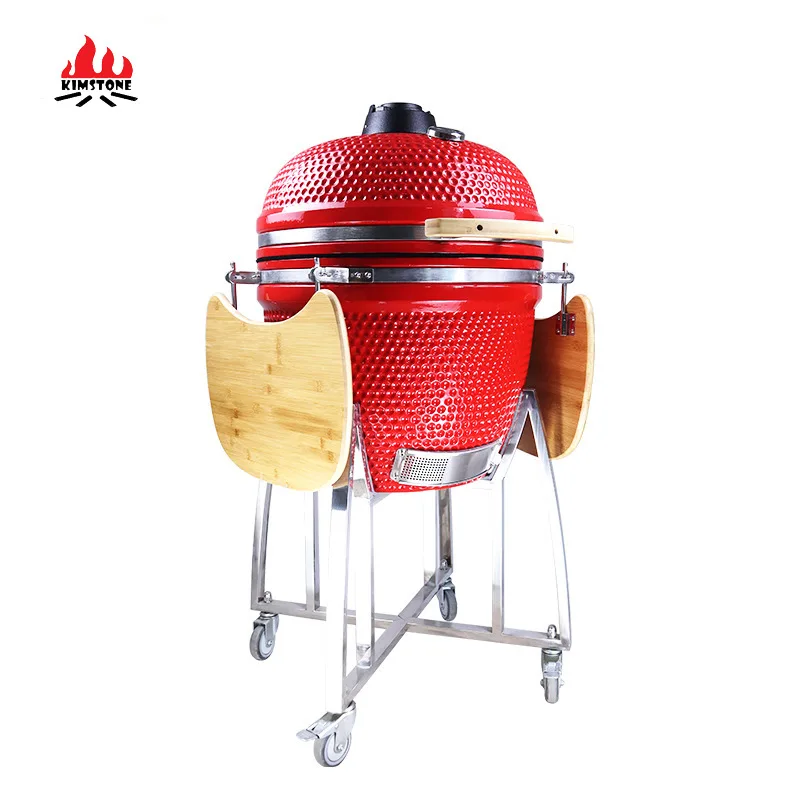 

23,5-дюймовый керамический гриль, угольный гриль для дома и двора, американский стиль