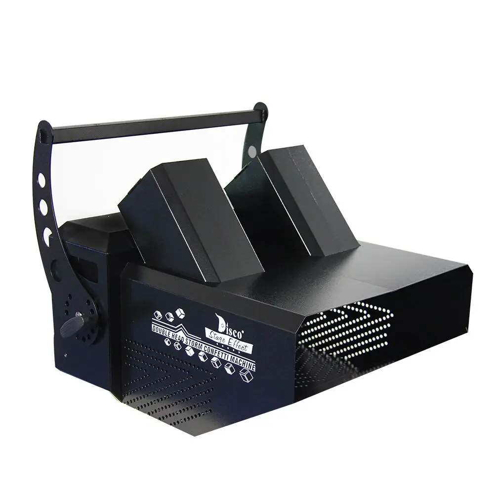 Big Waterfall DMX Big Confetti Throw Machine Electric For Club Party