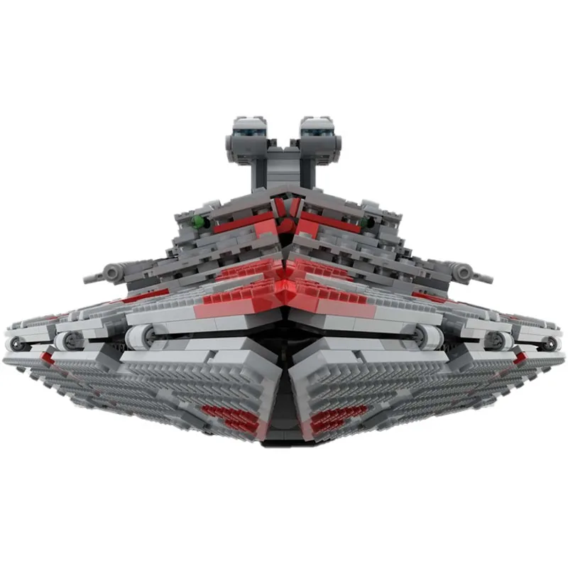 MOC-216116 New Classic Outer Space Starship Building Block Model, 1475 Parts, Boys' Children Birthday Building Toy Gift