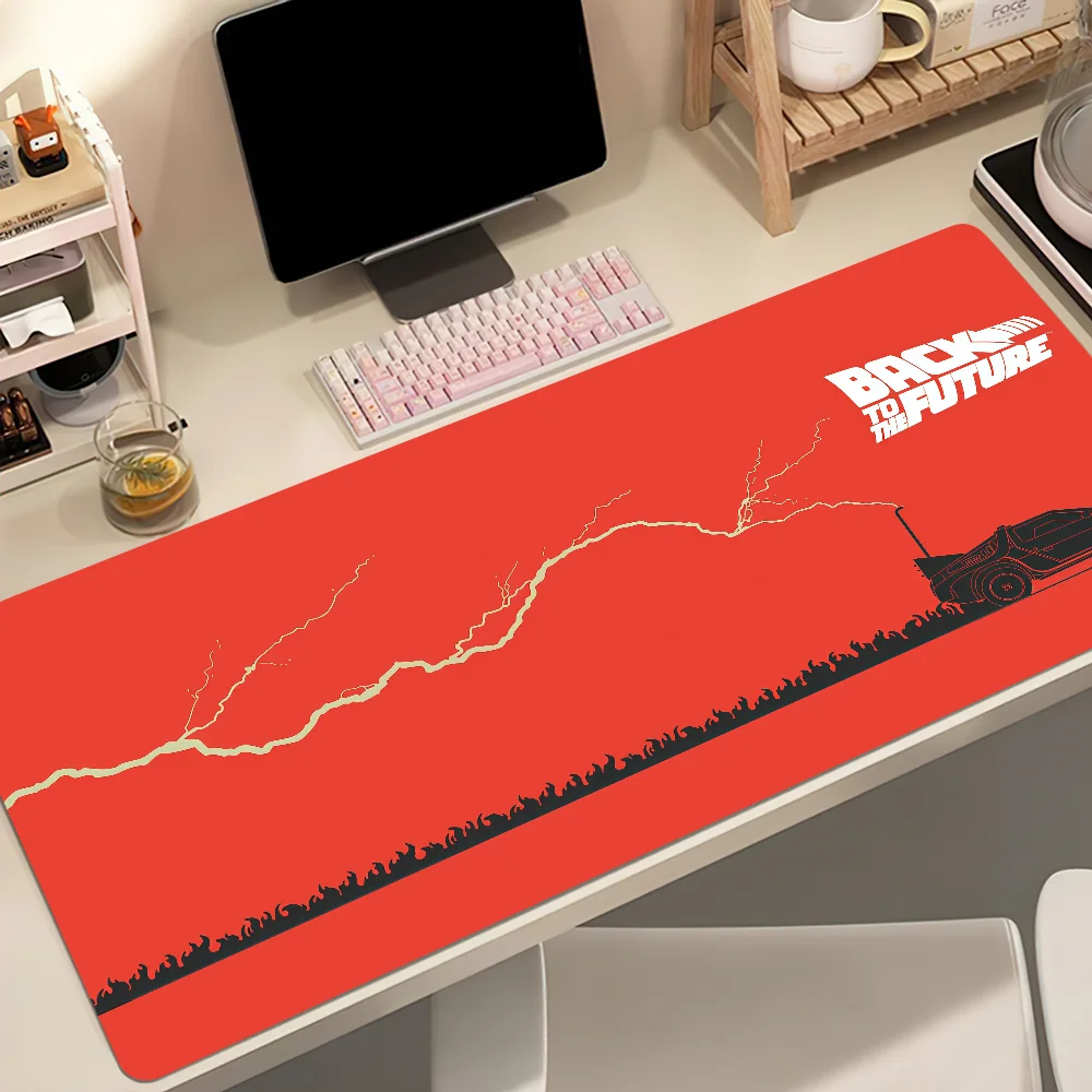 Movie B-Back to the F-Future Mouse Pad Non-slip Thickened MousePad Student Gaming Cushion Large Writing Lockedge Office
