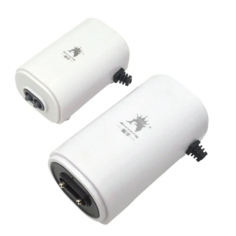 Leise Aquarium-Luftpumpe, Luftkompressor, Sauerstoff-Luftpumpe, Doppelauslass, einstellbares Luftvolumen, Aquarium-Belüfter, 220 V, 3,5 W, 8 W – Detail 8