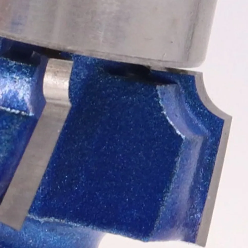 6.35mm Shank Round Router Bit R1 R2 R3 Trim Edging Woodworking Milling Cutter Alloy Steel 4 Corner Classical Cutter Bit for Wood