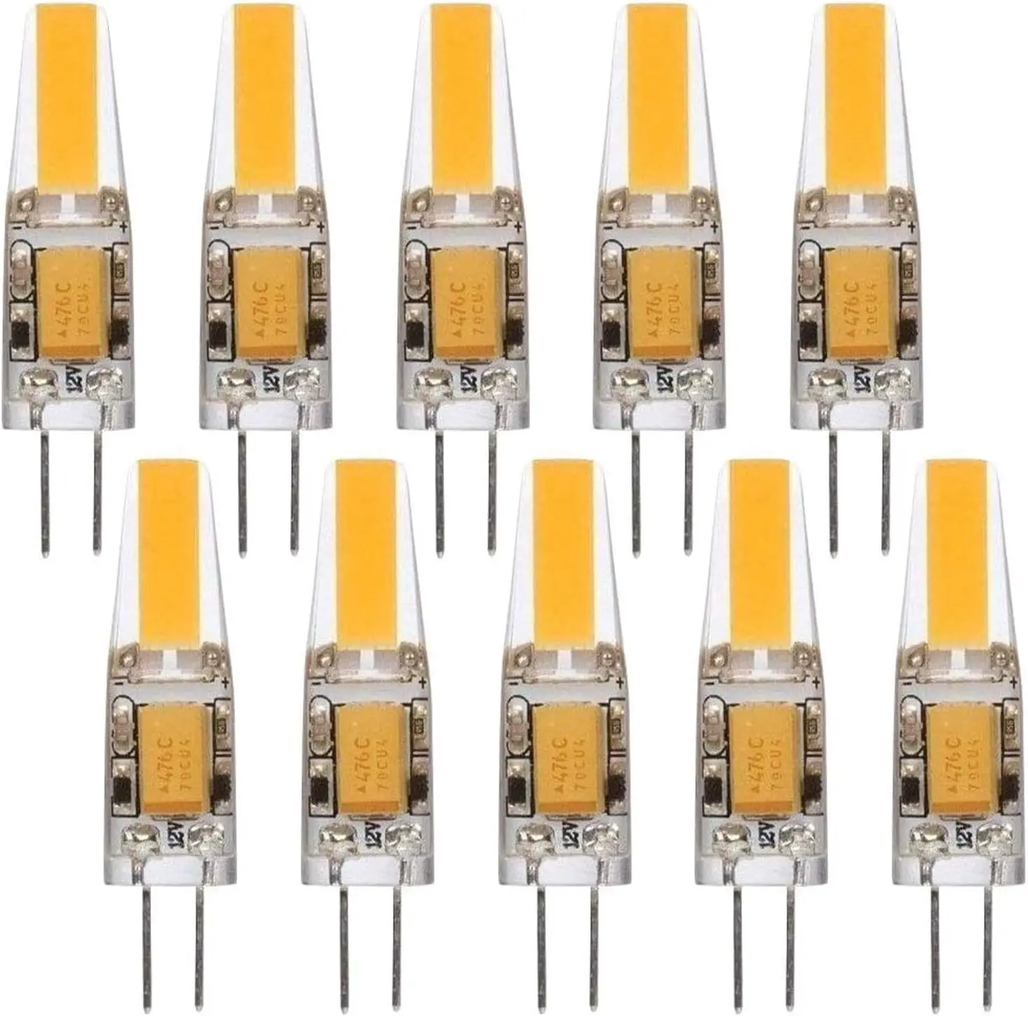 10pcs New Style G4 LED G4 LED 220V Bulb Cob 1.5W 240LM LED Bi-pin Lights